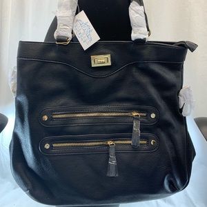 Luna Moon Carol Tote Black